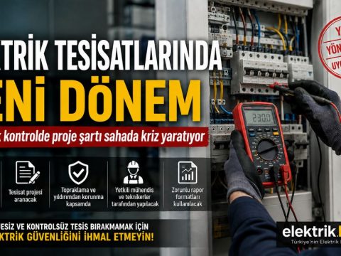 Elektrik Tesisatlarında Proje Şartı Sahada Krize Dönüşüyor