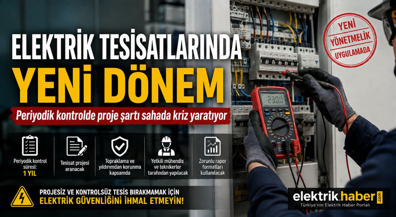 Elektrik Tesisatlarında Proje Şartı Sahada Krize Dönüşüyor